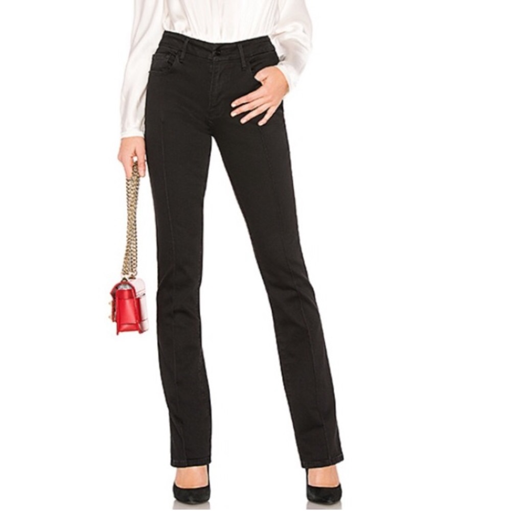 Frame Denim Black Boot Cut Jeans